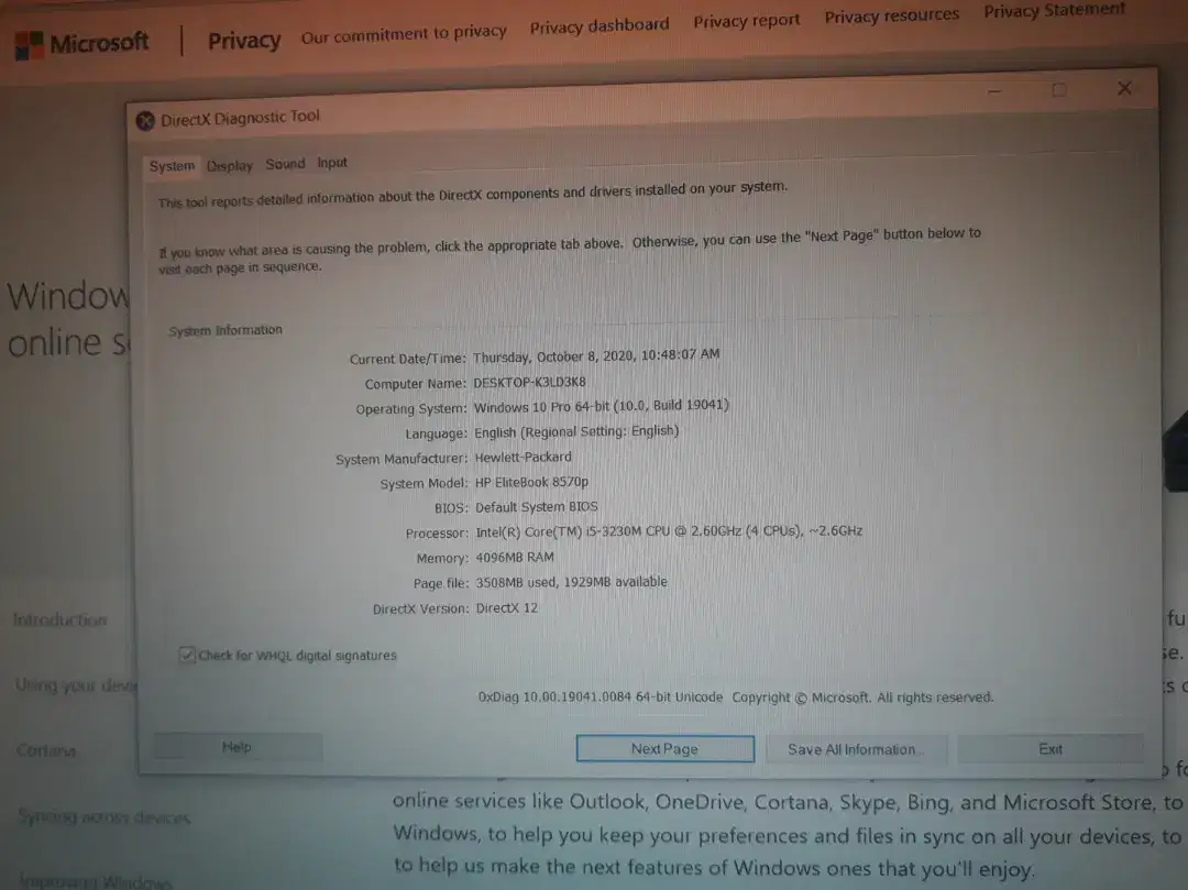 Hp core i5 generation  3 laptop available for sale