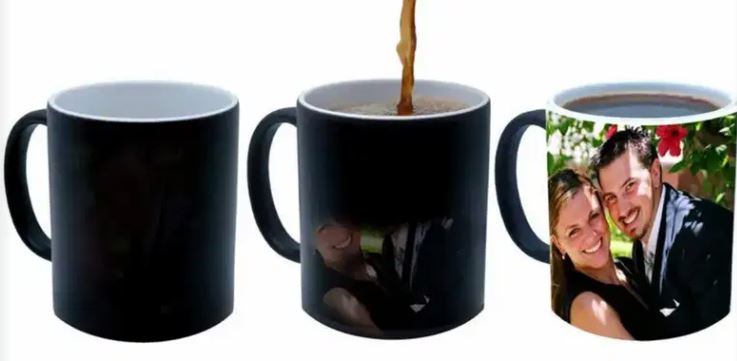 Majic Mug Transparent Mug and Patch Mug Sublimation Printing