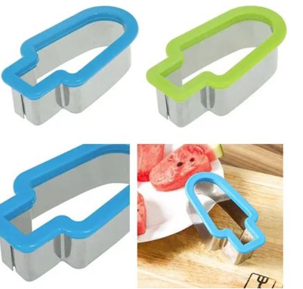 Stainless Steel Watermelon Slicer Fruit Melon Cutter Knife Fast