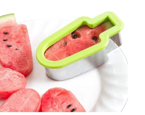 Stainless Steel Watermelon Slicer Fruit Melon Cutter Knife Fast