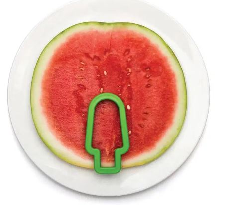Stainless Steel Watermelon Slicer Fruit Melon Cutter Knife Fast