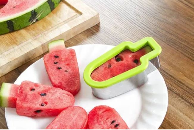 Stainless Steel Watermelon Slicer Fruit Melon Cutter Knife Fast