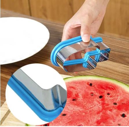 Stainless Steel Watermelon Slicer Fruit Melon Cutter Knife Fast