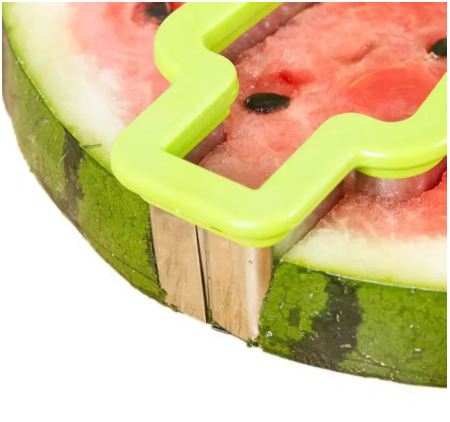 Stainless Steel Watermelon Slicer Fruit Melon Cutter Knife Fast