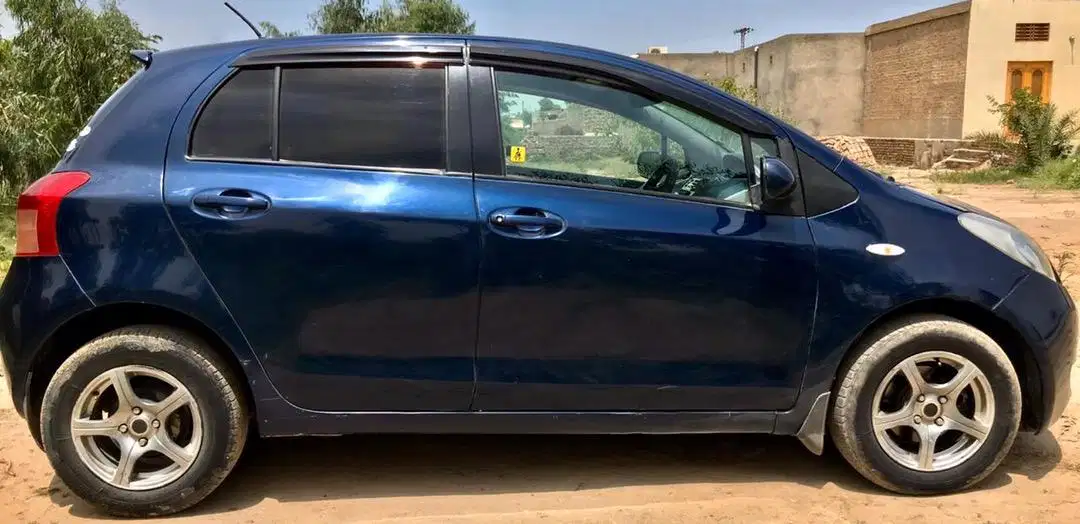 Toyota vitz 2008 Blue color Available for Sale in Dera Ismail Khan