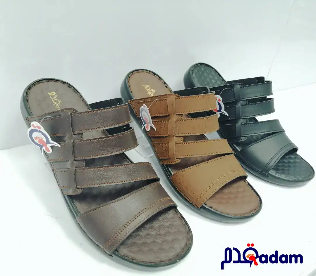 New Hand-Made Original Leather slippers available for Sale in Charsadda