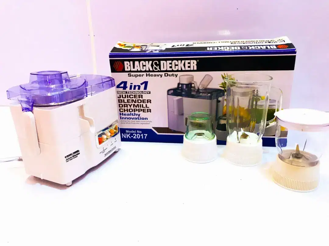 BLACK & DECKER 4 in 1 JUICER With 2 years Warranty Available for Sale in Jamrud