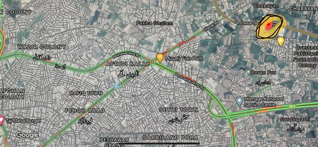 Brand new 7 Marla corner house Available for Sale in Peshawar