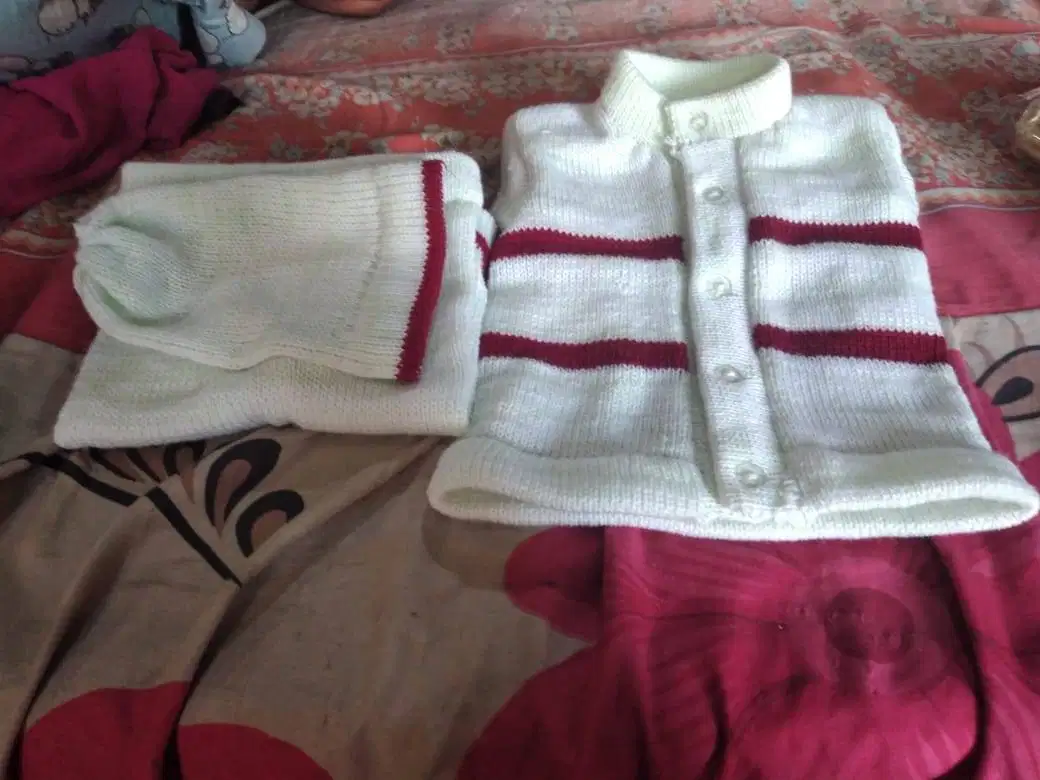 Baby child Sweater, Cap Available for sale