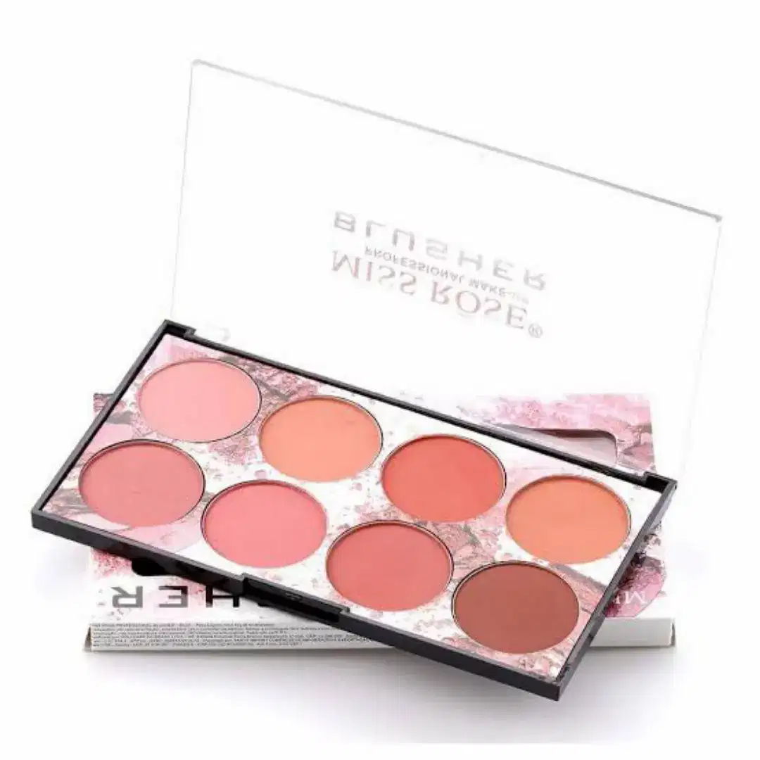 Miss Rose 8 Colors Professional Makeup Blusher Kit Available for sale