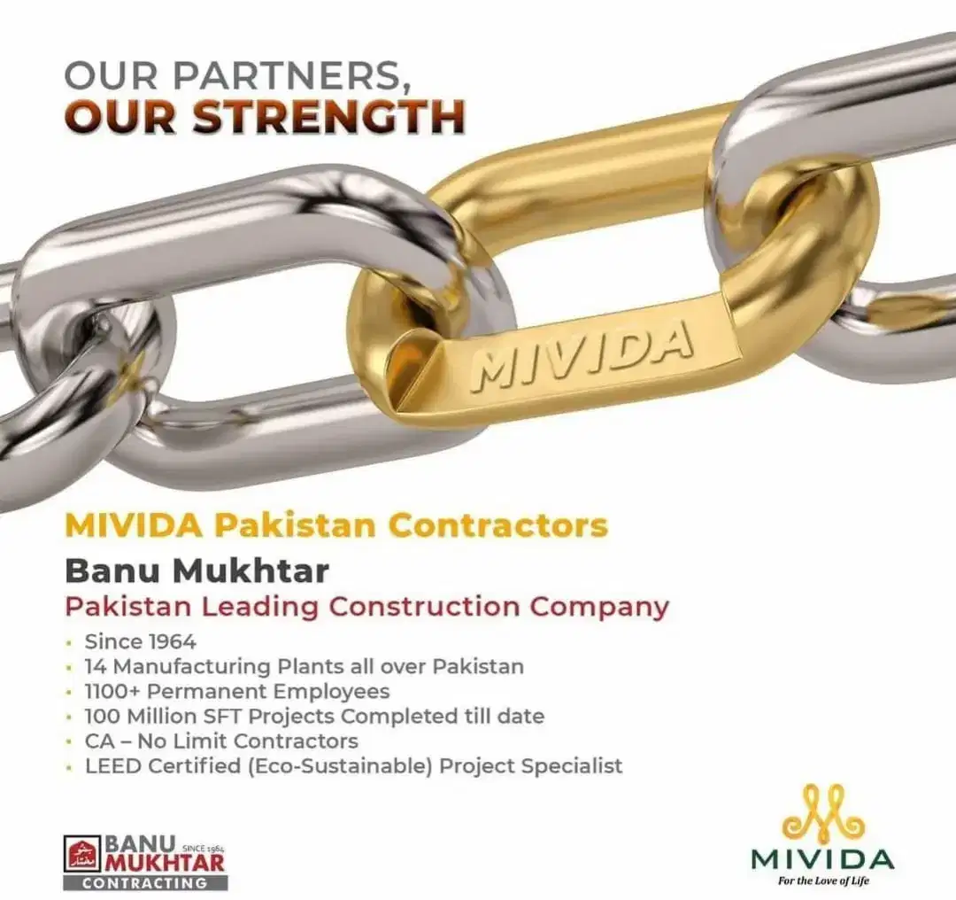 5.5 Marla plots for Sale On 3.5 Years Easy Installment plan Mivida in Peshawar