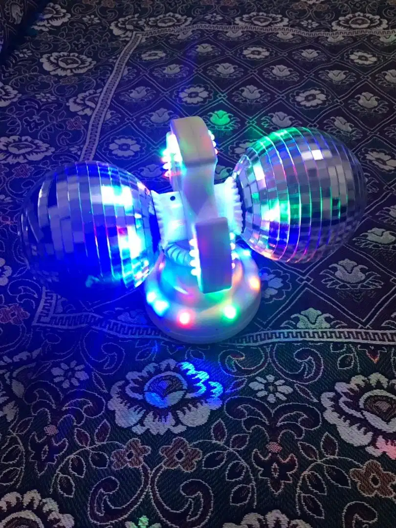 Imported Disco and party light double rotation light Available for Sale
