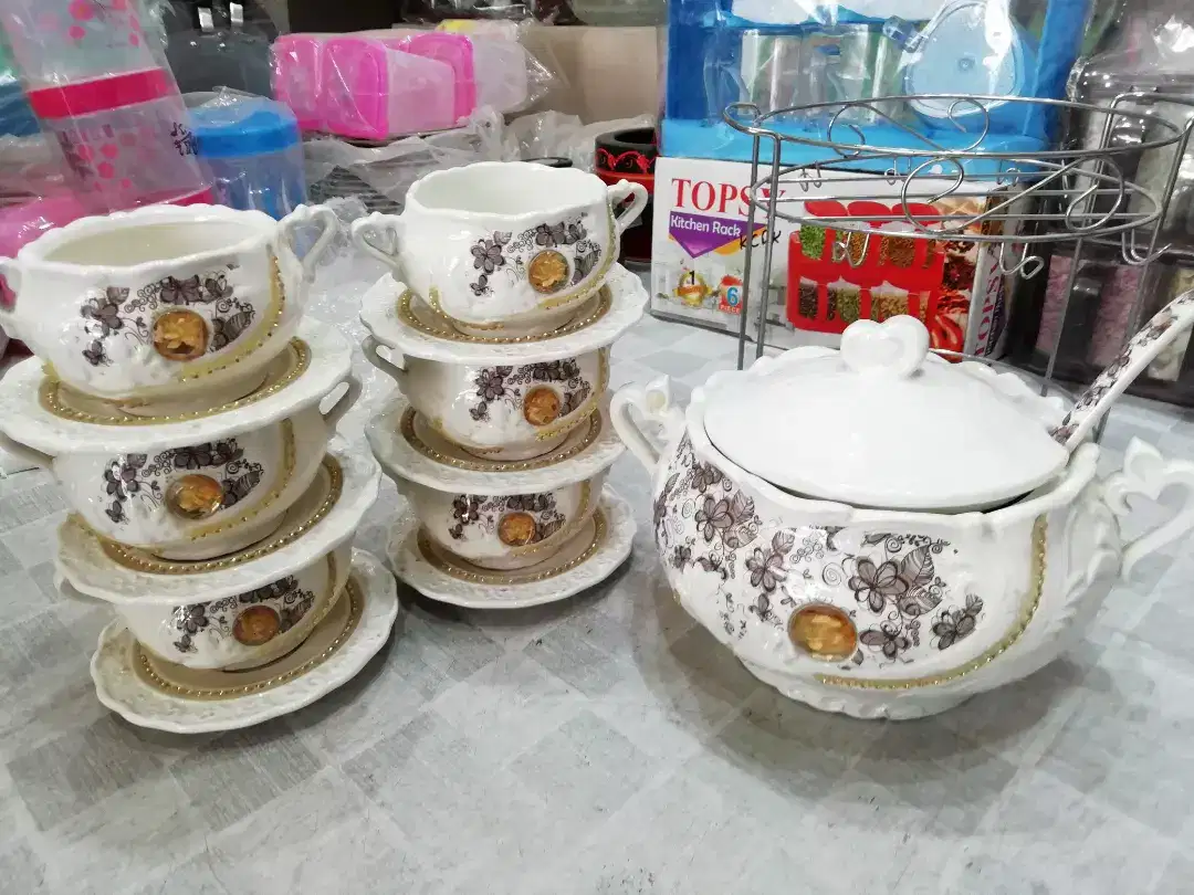 New Soup Set in all Size Available for Sale in Taxila