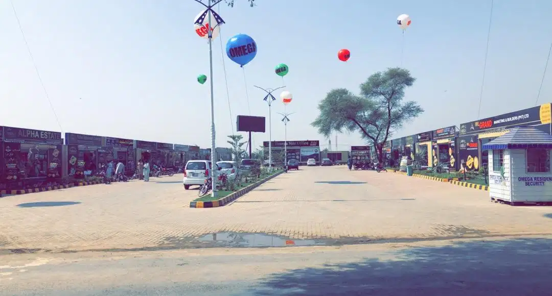 3 Marla Plot For Sale In Omega Residencia Faisalabad (FDA Approved)