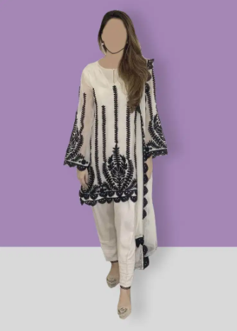 WOMEN ORGANZA FORMAL SUIT FOR WEDDING 2020 Available for Sale