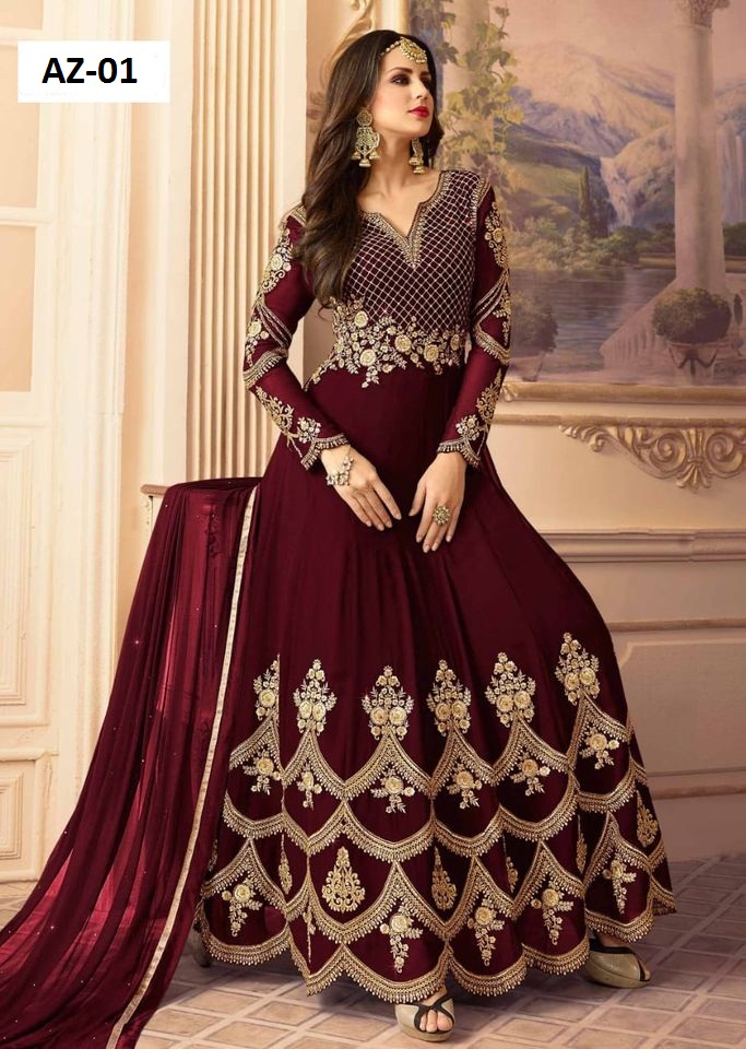 - SALE- SALE- Exclusive Designers 100% Original Embroidered 3 piece Suit .