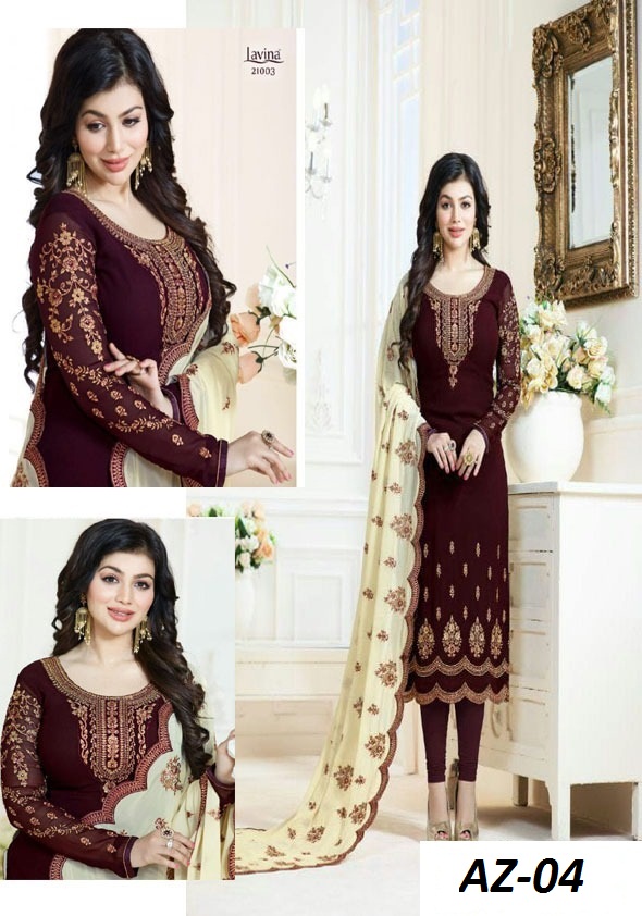 - SALE- SALE- Exclusive Designers 100% Original Embroidered 3 piece Suit .