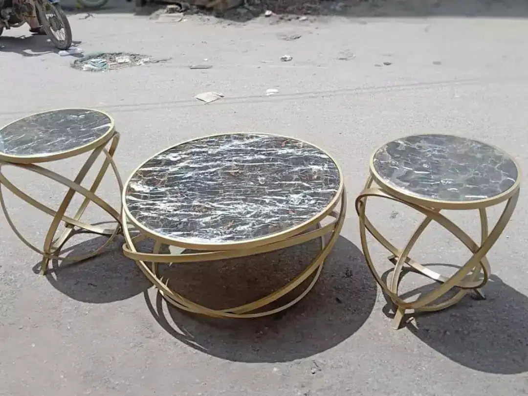 New Beautiful cake stand and tables brass handicraft Available for Sale karachi