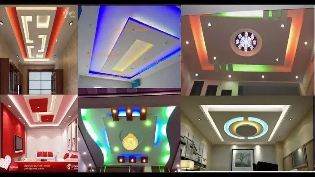 New All kind of chip sum ceiling work in Gujrat