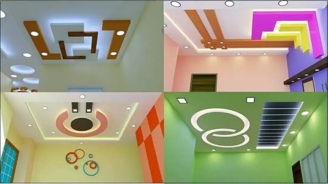 New All kind of chip sum ceiling work in Gujrat