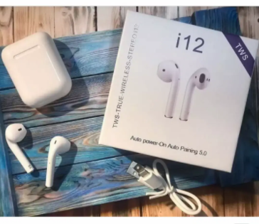 New I12 Tws Air Pods Available for Sale in Lahore