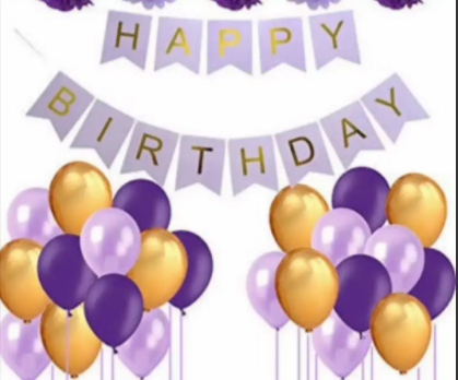 New Birthday, anniversary card banner theams in Lahore