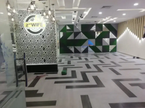 New 3D wallpapers window blind vinyl wooden floor wall panel 3D wall panel