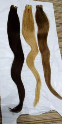 Original hair Tape on extension Available for sale