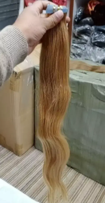 Original hair Tape on extension Available for sale