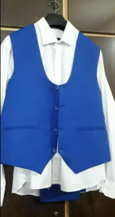white pent coat