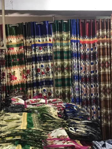 New Silk sattan curtains Available for Sale in Quetta