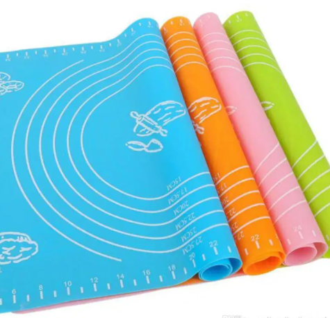 Cake Décor Silicone Baking Mat with Measurements Non-Stick Pastry Mat available