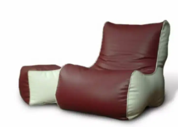 Bean bag Sofa with stool Available for sale
