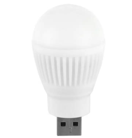 Mini USB LED Bulb Round (pack of 3), Ball shaped Available for sale