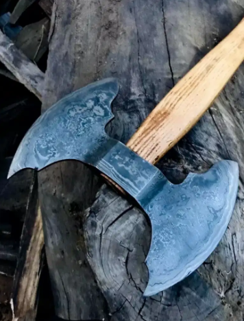 Gorgeous Handmade Damascus Double Edge Hand piece For lovers