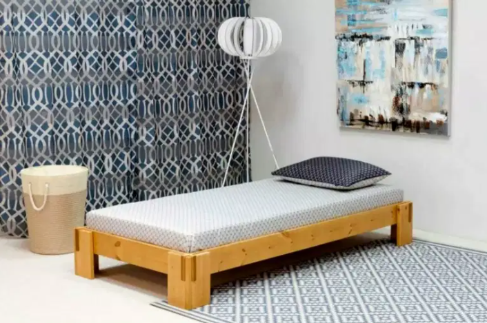 Pure Wood Single Bed Available for sale