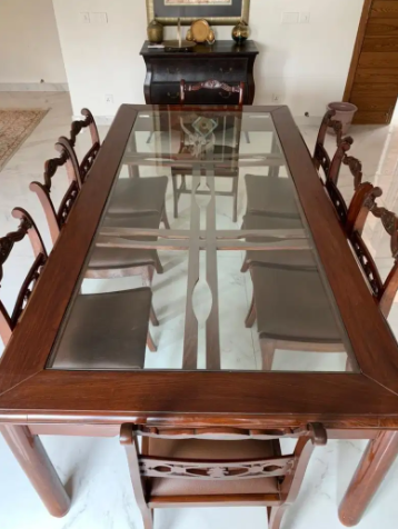 8 seater dinning set Available for Sale in Lahore