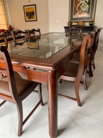 8 seater dinning set Available for Sale in Lahore