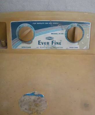 Dryer machine (Ever fine company)