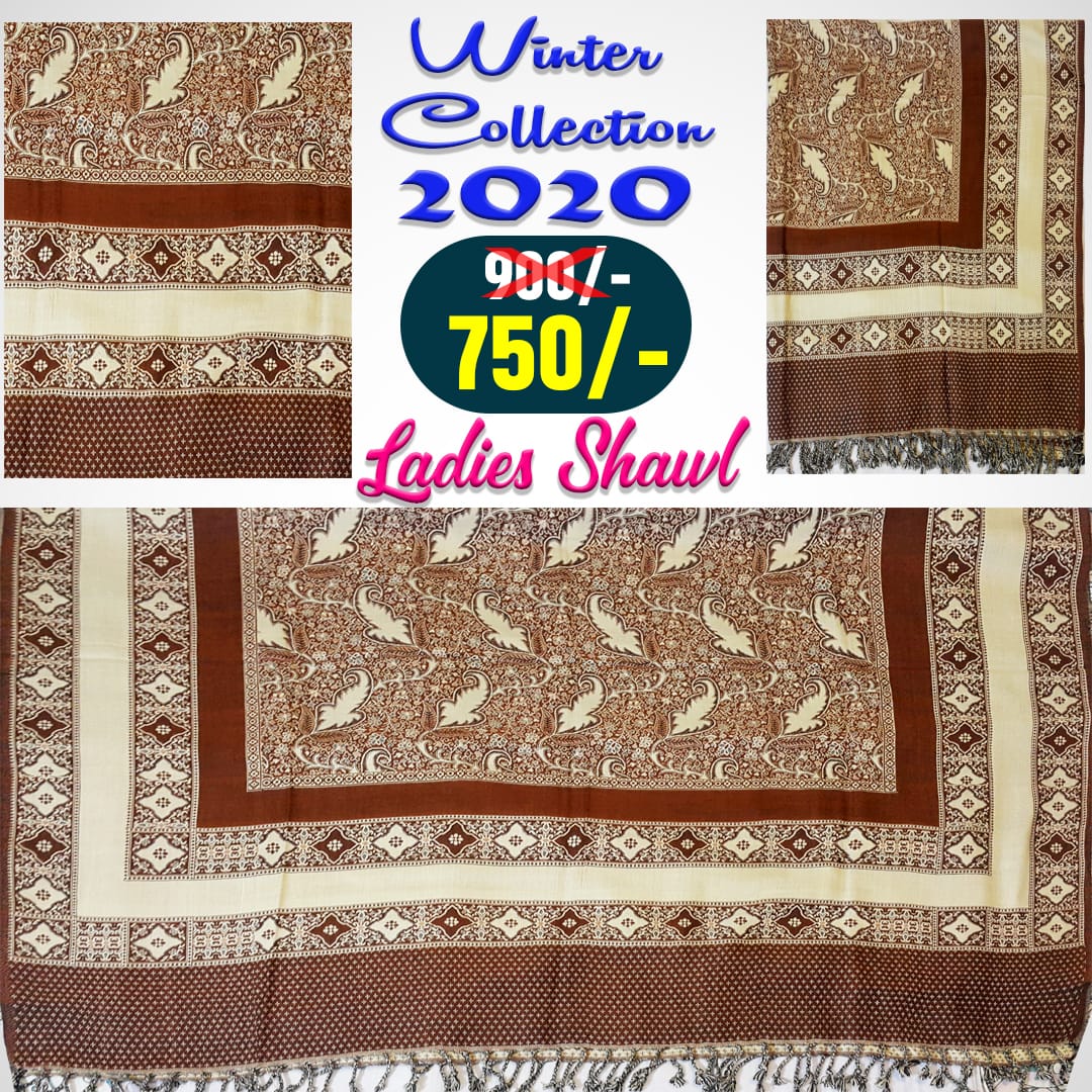 Ladies Kasturi Shawl لیڈیز کستوری شال