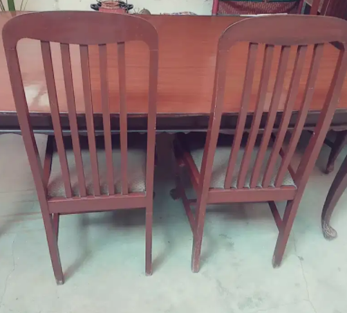 Dinning Table with 6 chairs available for sale
