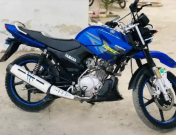 Yamaha Ybr G Bike in Blue color Available for Sale in Sahiwal