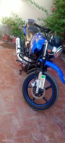 Yamaha Ybr G Bike in Blue color Available for Sale in Sahiwal