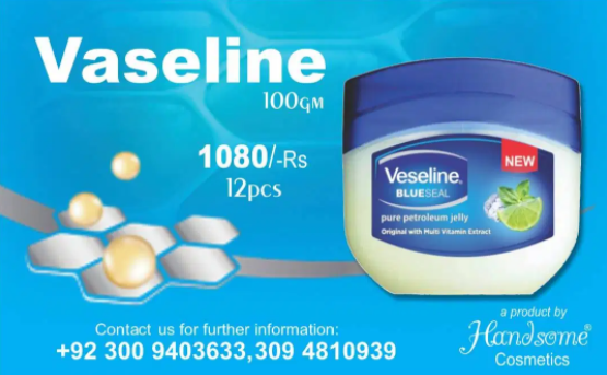 New Vaseline 100gm Available for Sale in Sargodha