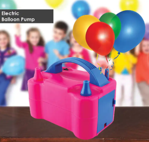 New Electric Balloon Pump High Power Air Blower 2Nozzle Party Balloon Pump sale