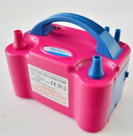New Electric Balloon Pump High Power Air Blower 2Nozzle Party Balloon Pump sale