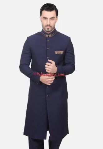 Edenrobe Man Sherwani Medium Size Available for Sale in Gujranwala