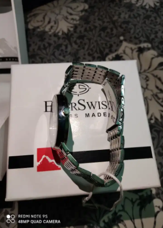New swiss original watch in Silver color Available for Sale in Mirpur