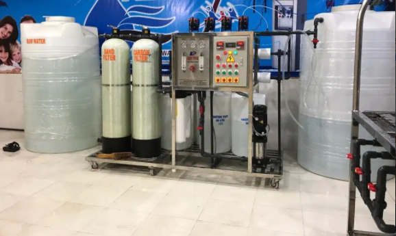Mineral water complete plant. Reverse osmosis plant. RO plant for sale