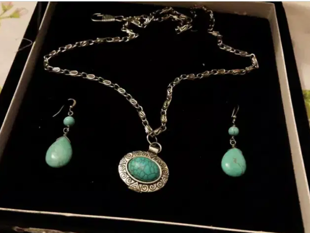 New Thailand Feroza jewellery set Available for Sale in Hyderabad